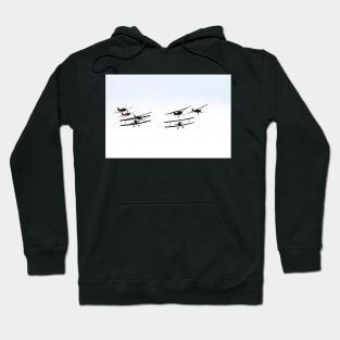 planes throw sky Hoodie